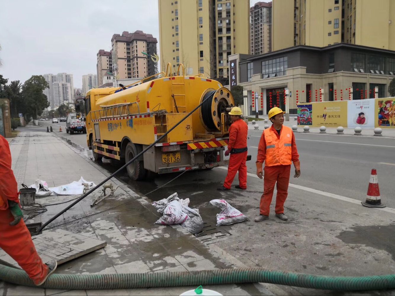 鲅鱼圈排污管道清淤-管道清洗
